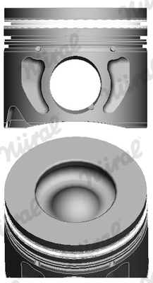 NÜRAL 87-148105-80 Piston for FORD