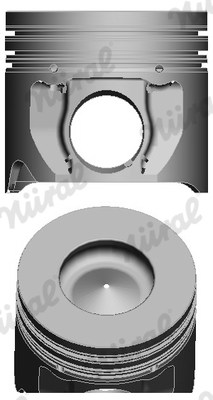 NÜRAL 87-148107-10 Piston for FORD