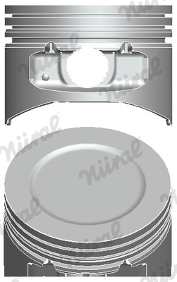 NÜRAL 87-154200-30 Piston for FIAT