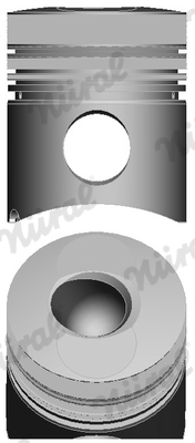 NÜRAL 87-167611-00 Piston for MAGIRUS-DEUTZ