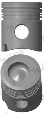 NÜRAL 87-174600-00 Πιστόνι for AGRALE DEUTZ-FAHR FENDT IVECO