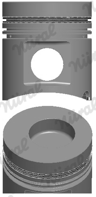 NÜRAL 87-176800-00 Πιστόνι