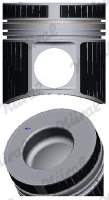 NÜRAL 87-179300-30 Πιστόνι