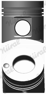 NÜRAL 87-179300-80 Πιστόνι