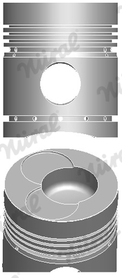 NÜRAL 87-203500-00 Piston