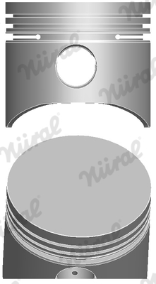 NÜRAL 87-206611-00 Πιστόνι