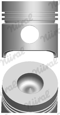 NÜRAL 87-206808-00 Πιστόνι for FIAT