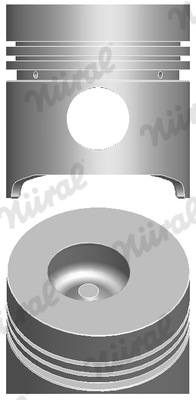 NÜRAL 87-207200-00 Πιστόνι