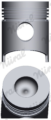 NÜRAL 87-207500-30 Piston for FIAT