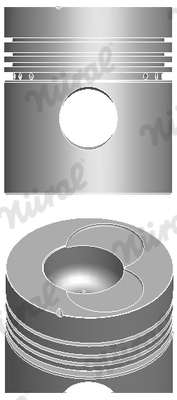 NÜRAL 87-214800-10 Πιστόνι