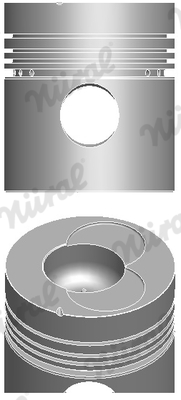NÜRAL 87-214811-10 Piston