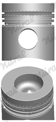 NÜRAL 87-243600-00 Πιστόνι