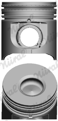 NÜRAL 87-245200-40 Piston for FIAT IVECO