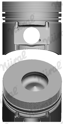 NÜRAL 87-252507-30 Piston