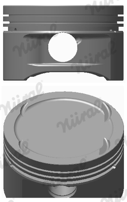 NÜRAL 87-287505-30 Elastoval ® Πιστόνι for DAEWOO MERCEDES-BENZ PUCH SSANGYONG