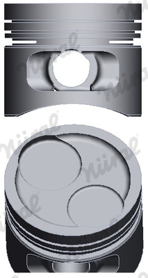 NÜRAL 87-306311-00 Piston for BEDFORD OPEL VAUXHALL