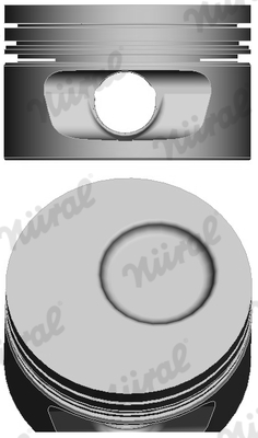 NÜRAL 87-307200-00 Piston for OPEL VAUXHALL