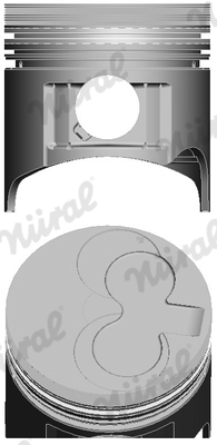 NÜRAL 87-307600-20 Πιστόνι