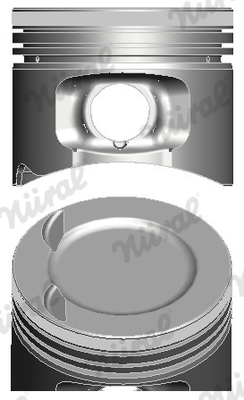NÜRAL 87-307700-10 Piston for HOLDEN OPEL VAUXHALL