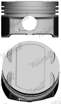 NÜRAL 87-307707-00 Piest