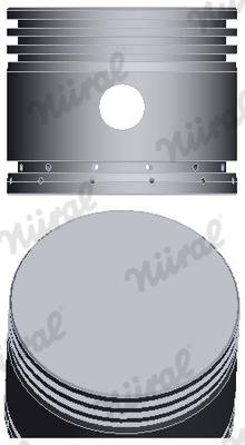 NÜRAL 87-313400-00 Piston