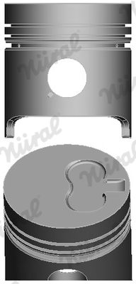 NÜRAL 87-321510-10 Piston for CITROËN PEUGEOT