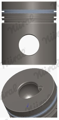 NÜRAL 87-346500-00 Πιστόνι for RENAULT TRUCKS