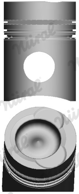 NÜRAL 87-407100-00 Πιστόνι