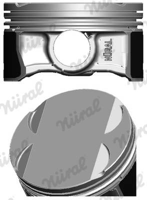 NÜRAL 87-425307-00 Piston for BMW