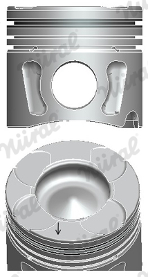 NÜRAL 87-425606-00 Πιστόνι