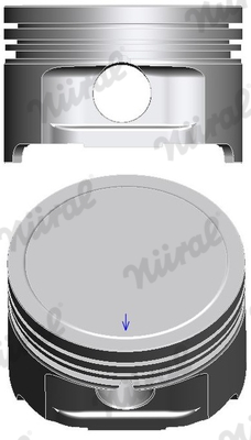 NÜRAL 87-426300-00 Piston for CITROËN PEUGEOT ZASTAVA