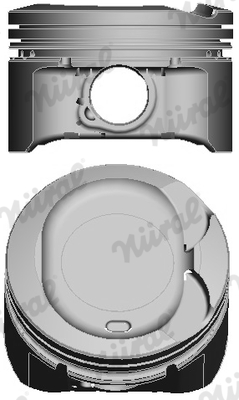 NÜRAL 87-426700-00 Piston for TOYOTA