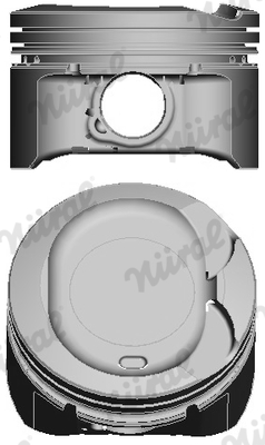 NÜRAL 87-426707-00 Πιστόνι for TOYOTA