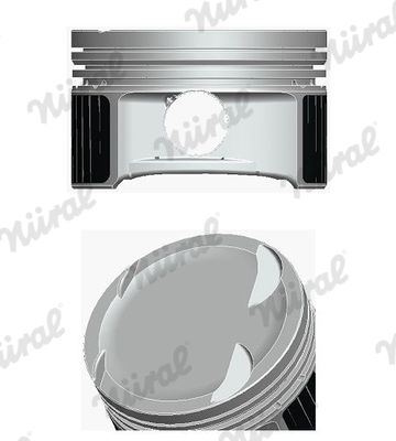NÜRAL 87-427600-00 Piston for MERCEDES-BENZ MERCEDES-BENZ (BBDC)