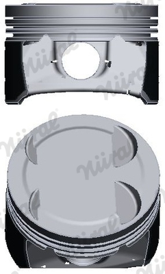 NÜRAL 87-429500-40 Piston for OPEL VAUXHALL