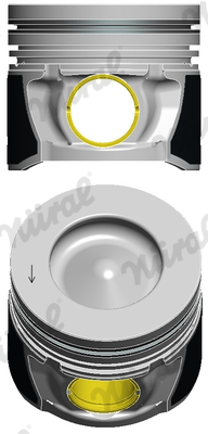 NÜRAL 87-430407-00 Πιστόνι for HAWTAI HYUNDAI KIA