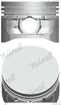 NÜRAL 87-433505-00 Piston for MINI