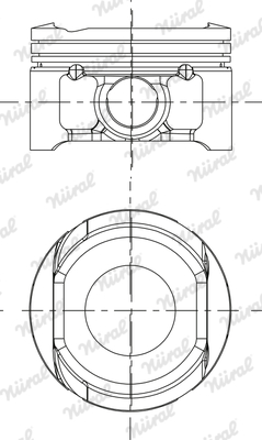 MAHLE 040 22 00 Stempel