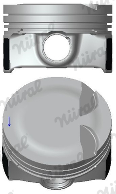 NÜRAL 87-442307-10 Elastoval ® Piston for AUDI SEAT SKODA VW