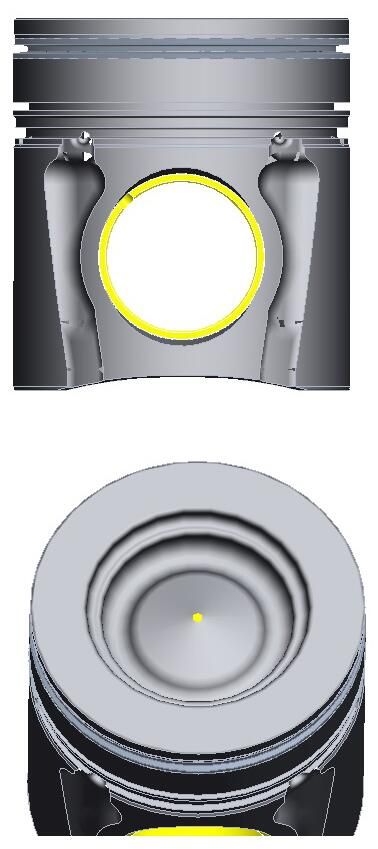NÜRAL 87-445200-10 Πιστόνι for SCANIA