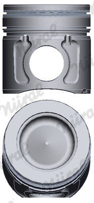 NÜRAL 87-445400-00 Piston for DAF KENWORTH
