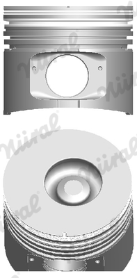 NÜRAL 87-446200-00 Piston for GMC HICOM ISUZU MAZDA