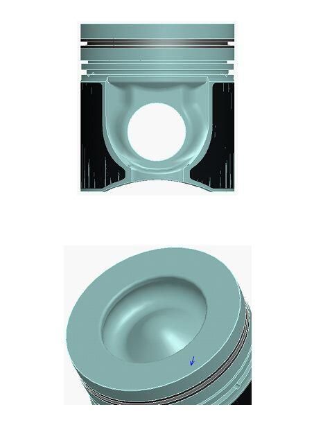 NÜRAL 87-447500-50 Piston for VW
