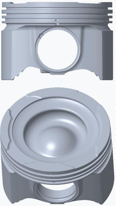 NÜRAL 87-450200-00 MonoSteel ® Πιστόνι for FIAT