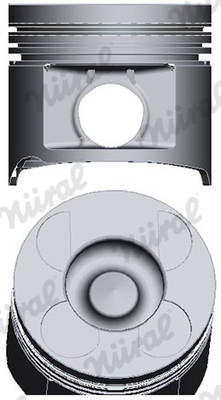 NÜRAL 87-452600-00 Piston for NISSAN