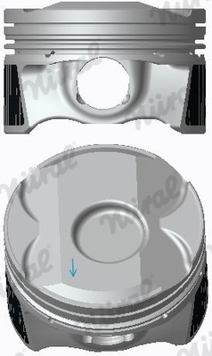 NÜRAL 87-453200-00 Piston for OPEL VAUXHALL