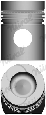 NÜRAL 87-501400-00 Πιστόνι