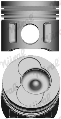 NÜRAL 87-501500-10 Πιστόνι
