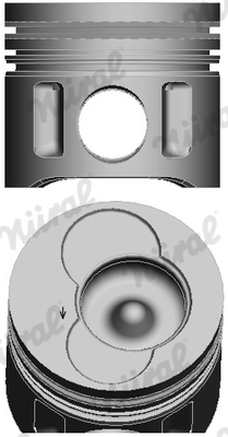 NÜRAL 87-501507-00 Πιστόνι