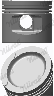 NÜRAL 87-501800-20 Πιστόνι
